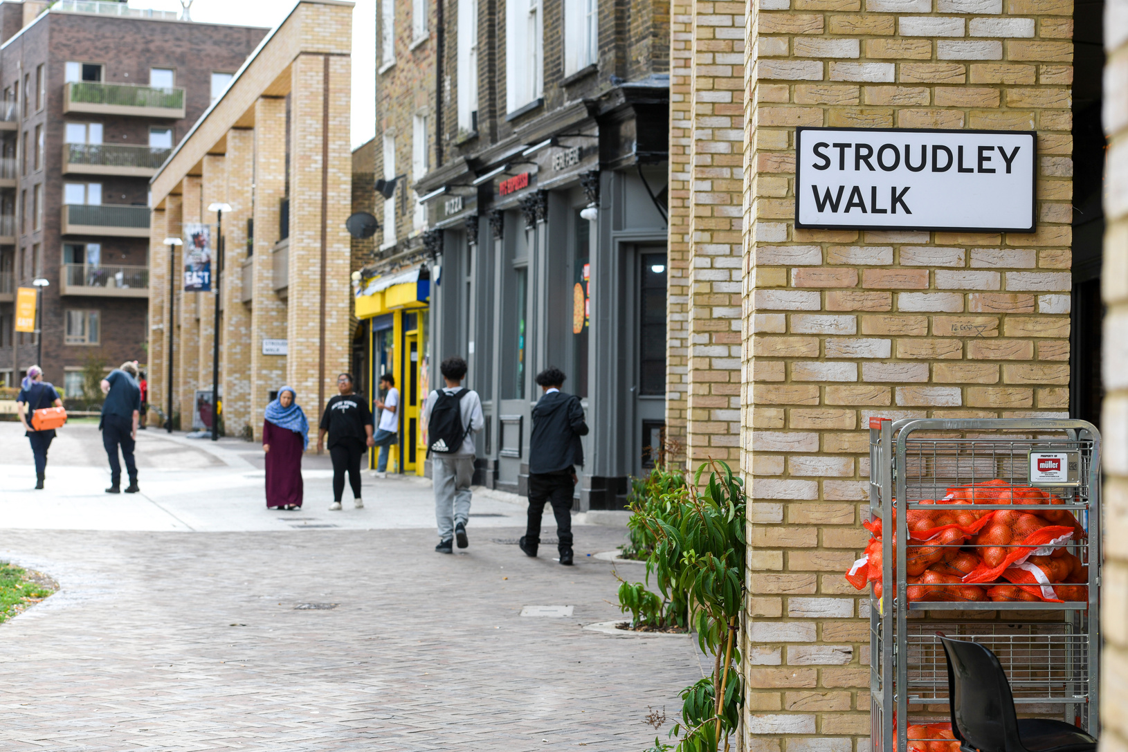 Local shops on the Stroudley Walk shopping parade